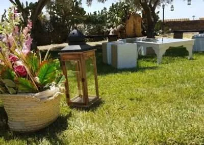 Wedding arrangements in Sicily