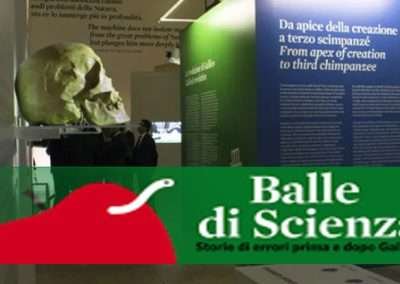 Allestimento Museale Balle di Scienza Università di Catania