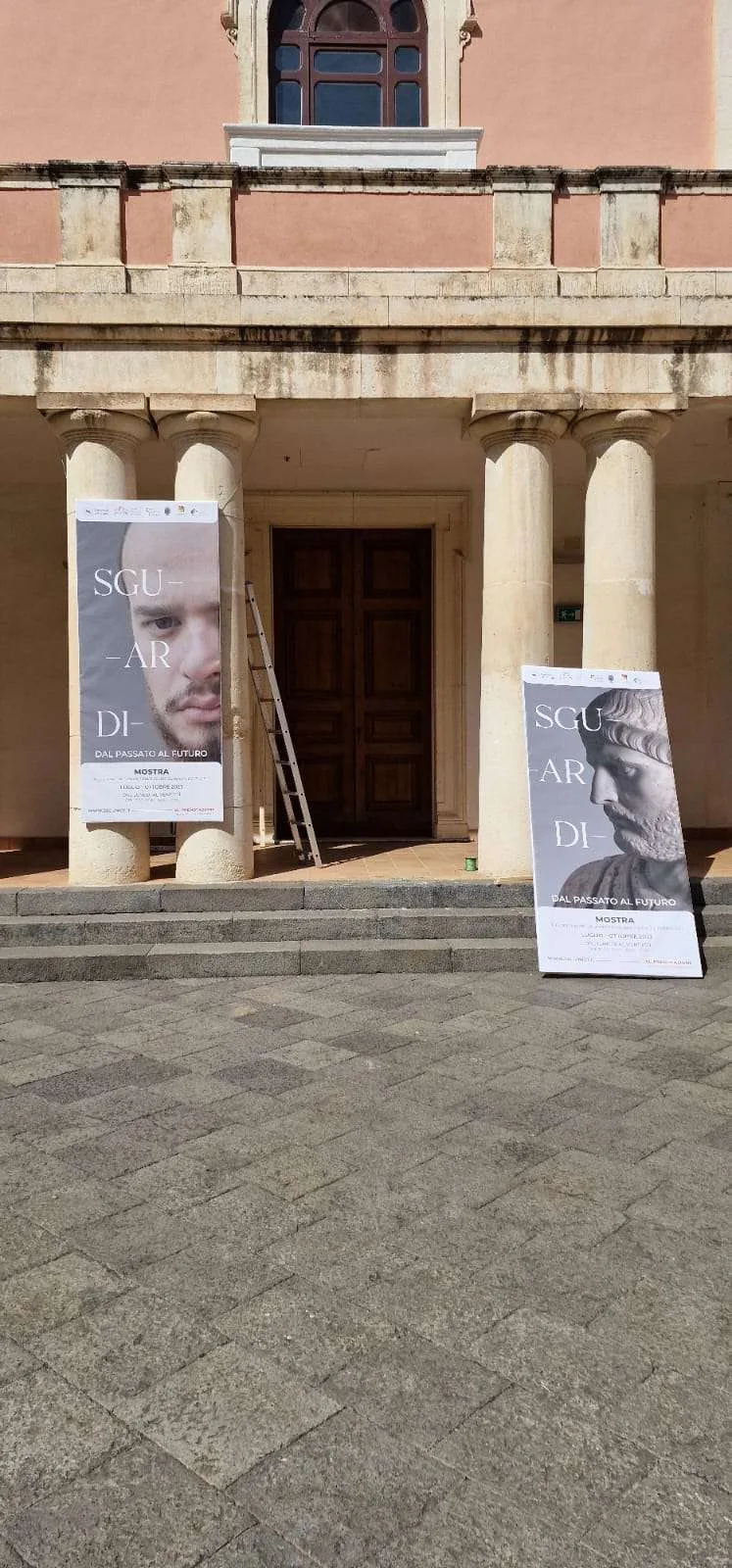 banner pvc mostra Grafica cearc allestimento museale