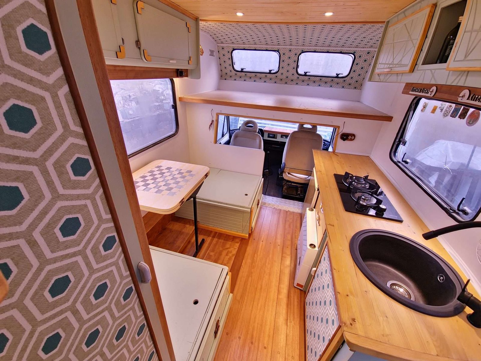 Camper Interior After